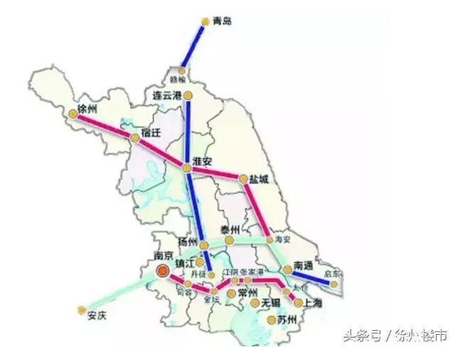 五年内，徐州再开建两条高铁，江苏共10条!