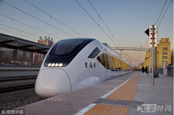 城市副中心线运行两个月情况良好 全程WiFi受欢迎 城市副中心线运行两个月情况良好 全程WiFi受欢迎