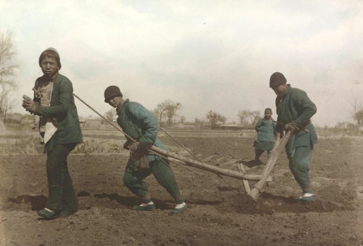 清末农民过的是啥生活?美国人拍的照片让人心
