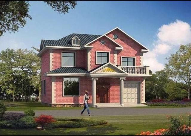 3开间进深9米,占地100平米的两款乡村自建房