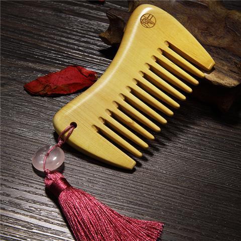 小叶黄杨木梳