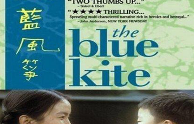 第九名。中国十大禁片 - 《蓝风筝》(1993年)获日本东京国际电影节大奖。以悲哀、灰暗的基调讲述几十年的故土旧事，透视埋在历史灰烬下的人的命运，审查未通过即参赛，导致中国电影代表团退出东京电影节。因诋毁社会主义形象，诋毁之政党形象，该片迄今不能获准上映。