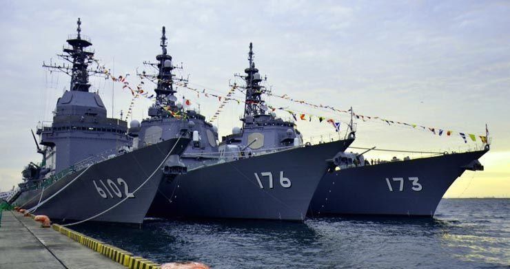 当今,日本海上自卫队实力如何,中国海军能打过