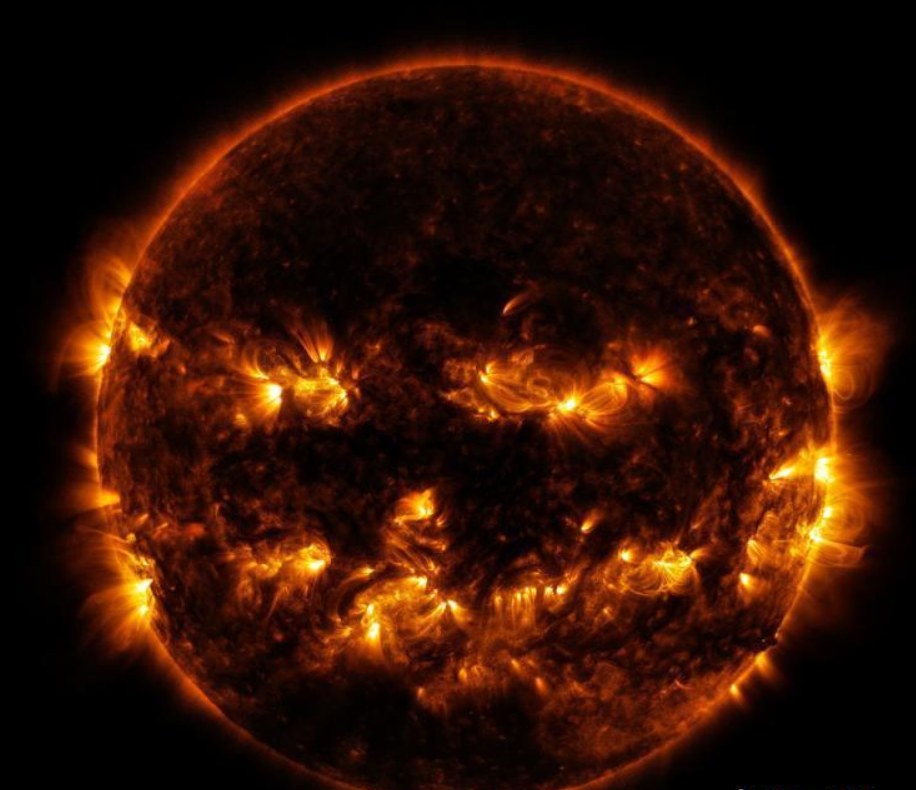 宇宙深处的“魔鬼”星体 幽灵骷髅头惊悚极了