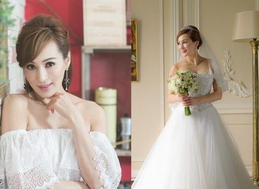 传51岁美魔女罗霖嫁富二代 性感婚纱照曝光