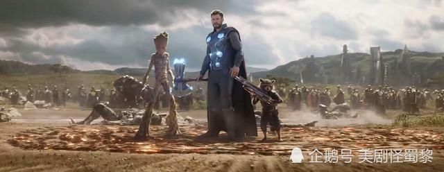 《复仇者联盟4》导演评论格鲁特从雷神新武器