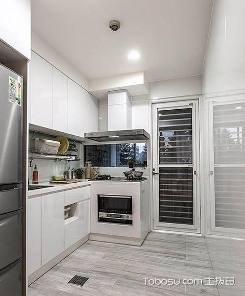 90平米小三房田园装修案例,小户型装修设计