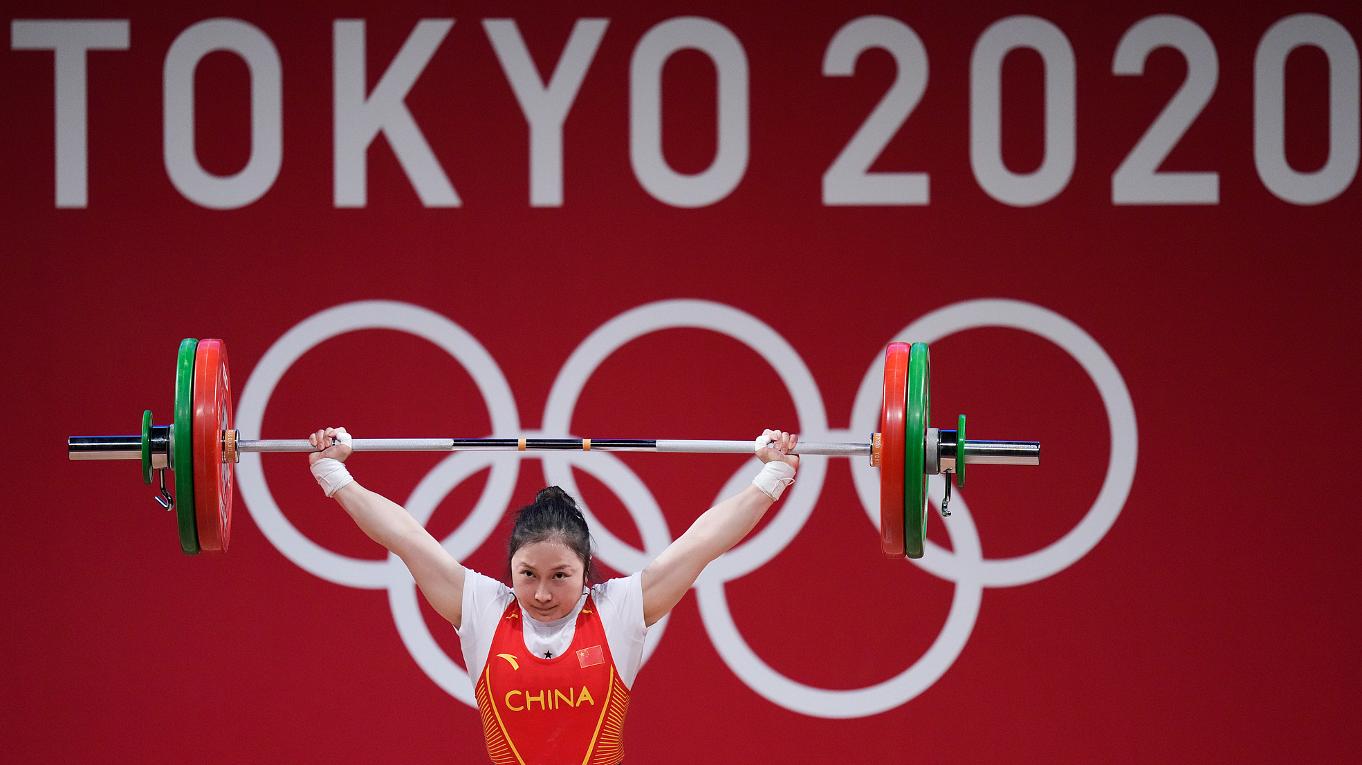 廖秋云夺得东京奥运会举重女子55公斤银牌 廖秋云夺得东京奥运会举重女子55公斤银牌