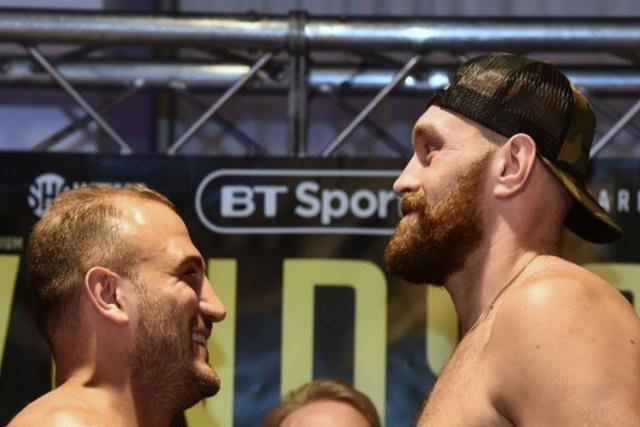 今天,前世界重量级第一人称重结束!明天打响2