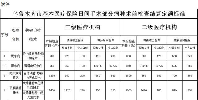 胃息肉等4种病种日间手术术前检查费将纳入医