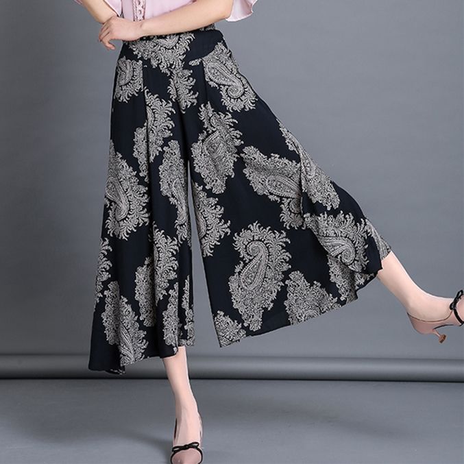 女人胯宽屁股大,一定要多穿阔腿裤,实在是太高