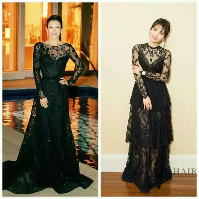 杨幂迪丽热巴刘亦菲赵丽颖杨颖唐嫣等女星撞衫