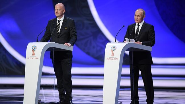 俄罗斯世界杯分组:东道主好签 葡萄牙PK西班牙