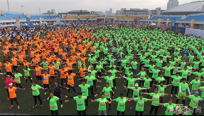 U-run2016年江南大学校园马拉松现场