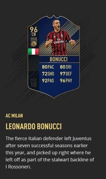 你会入手这些卡吗?FIFA 18年度最佳十一人详