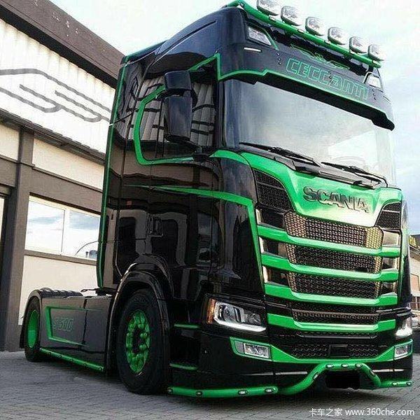 羡慕! 斯堪尼亚新车国内未上市欧洲已玩起改装