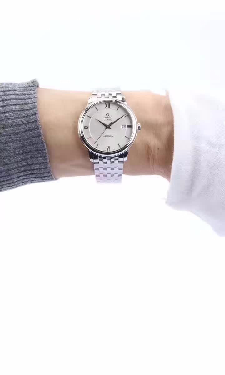 鉴赏MK厂欧米茄蝶飞典雅系列男士腕表