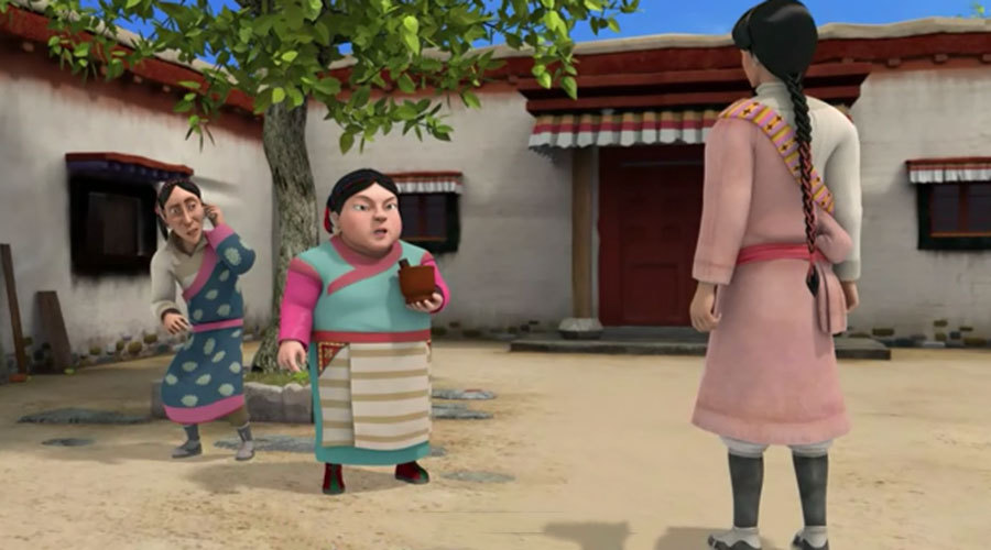 阿古顿巴的故事第七集阿古顿巴做媒 阿古顿巴的故事第七集阿古顿巴做媒