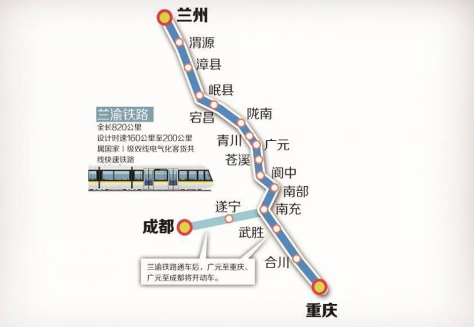 兰渝高铁最新消息,兰渝高铁线路图