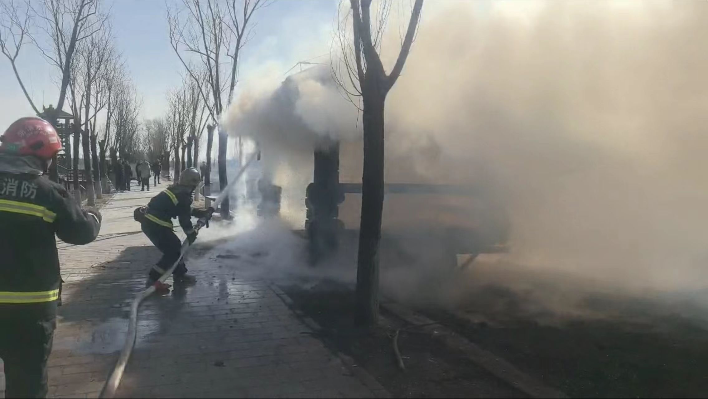 乱扔烟头起火!丰台一男子被拘! 乱扔烟头起火!丰台一男子被拘!