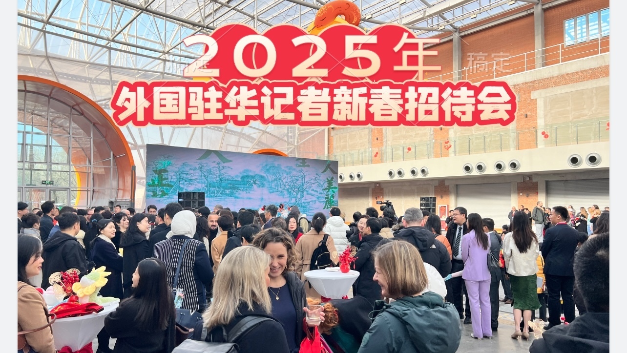 2025年外国驻华记者新春招待会，外国记者体验“非”一般的感觉