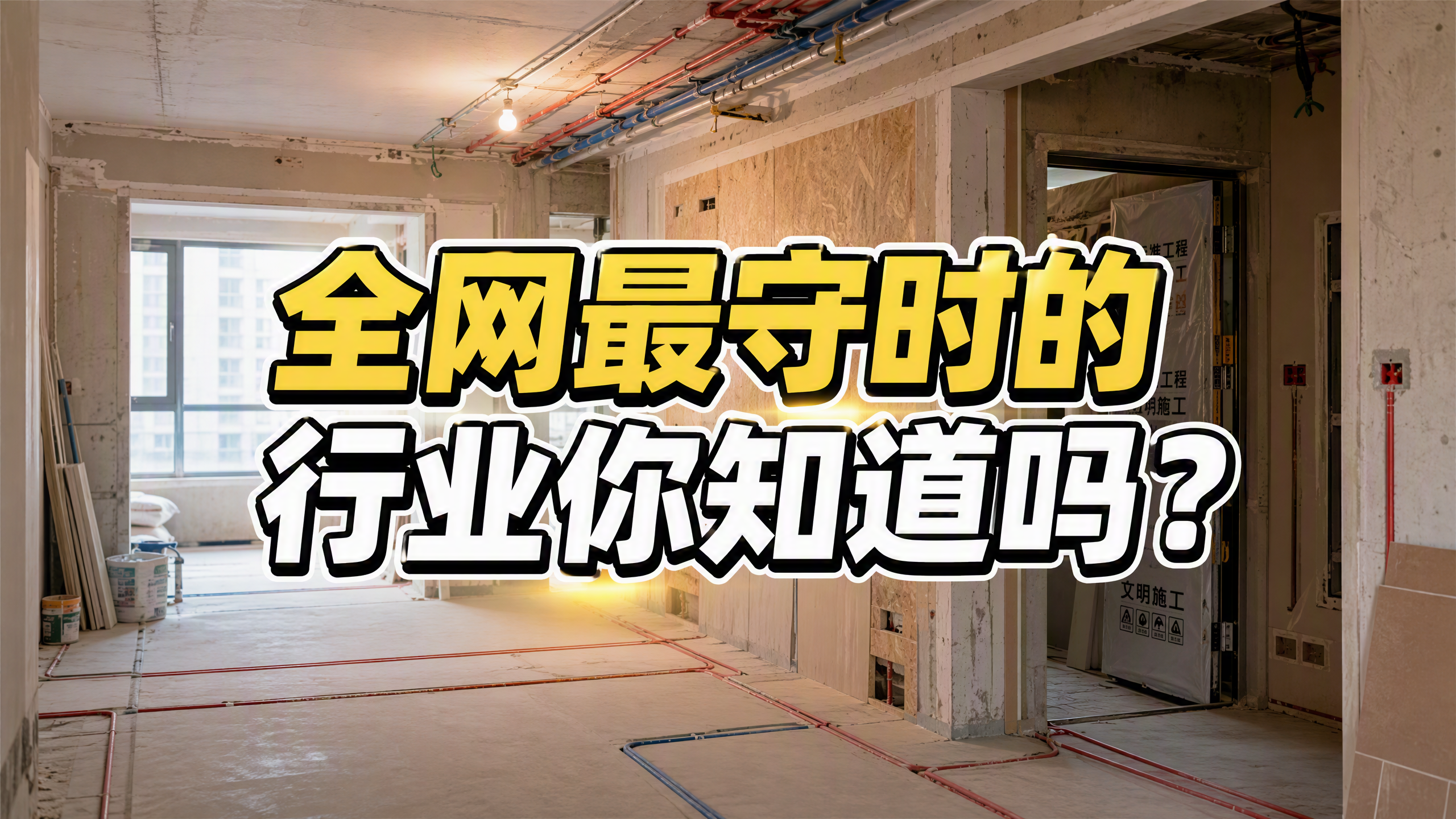 最守时的行业工人，你知道是谁吗？