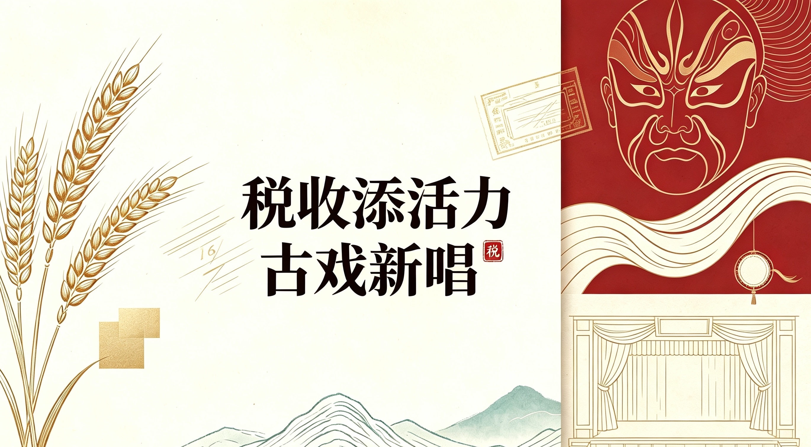 税收添活力 古戏新唱