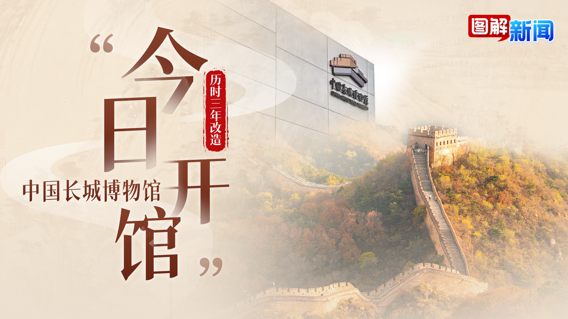 终于等到！中国长城博物馆今日起正式对公众开放