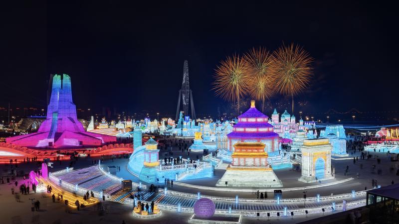 开园20天，哈尔滨冰雪大世界入园游客数量破百万！
