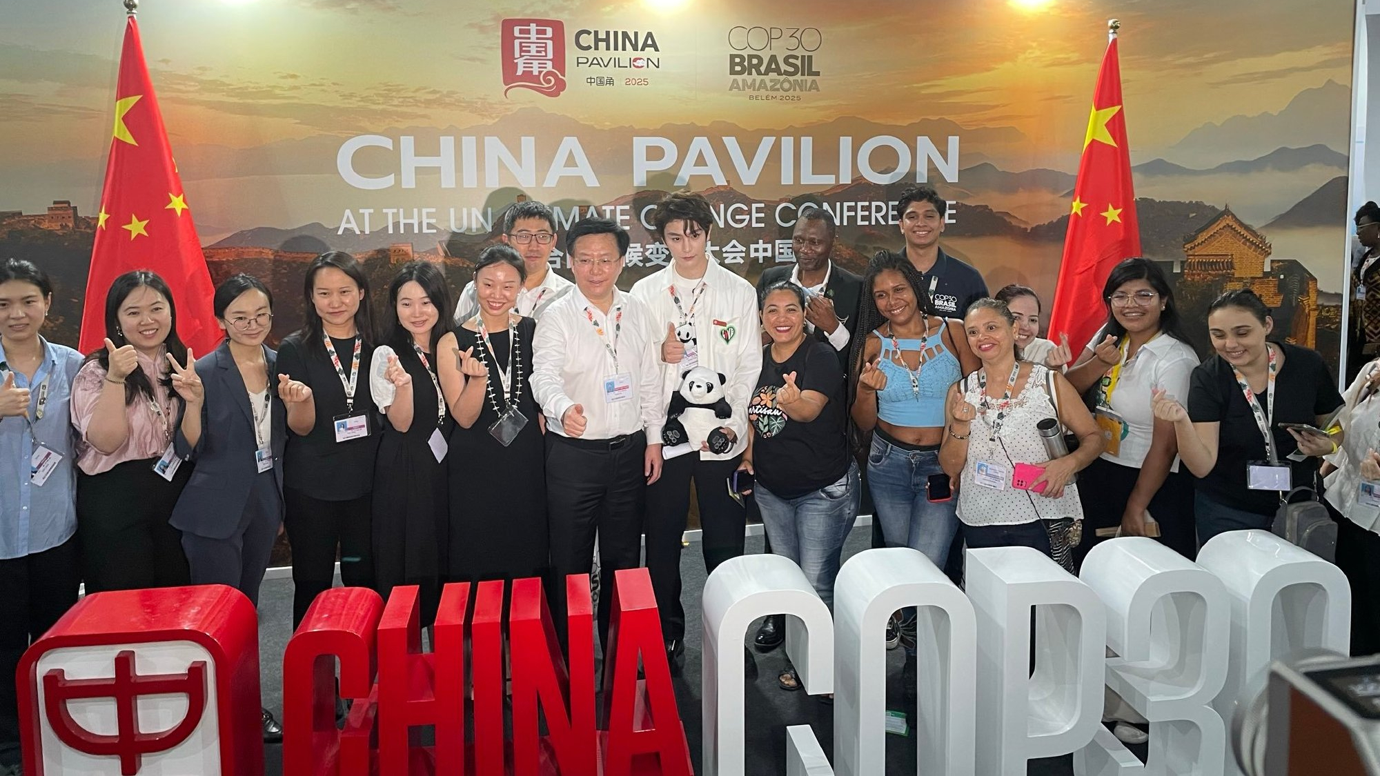 丁禹兮出席联合国气候变化大会