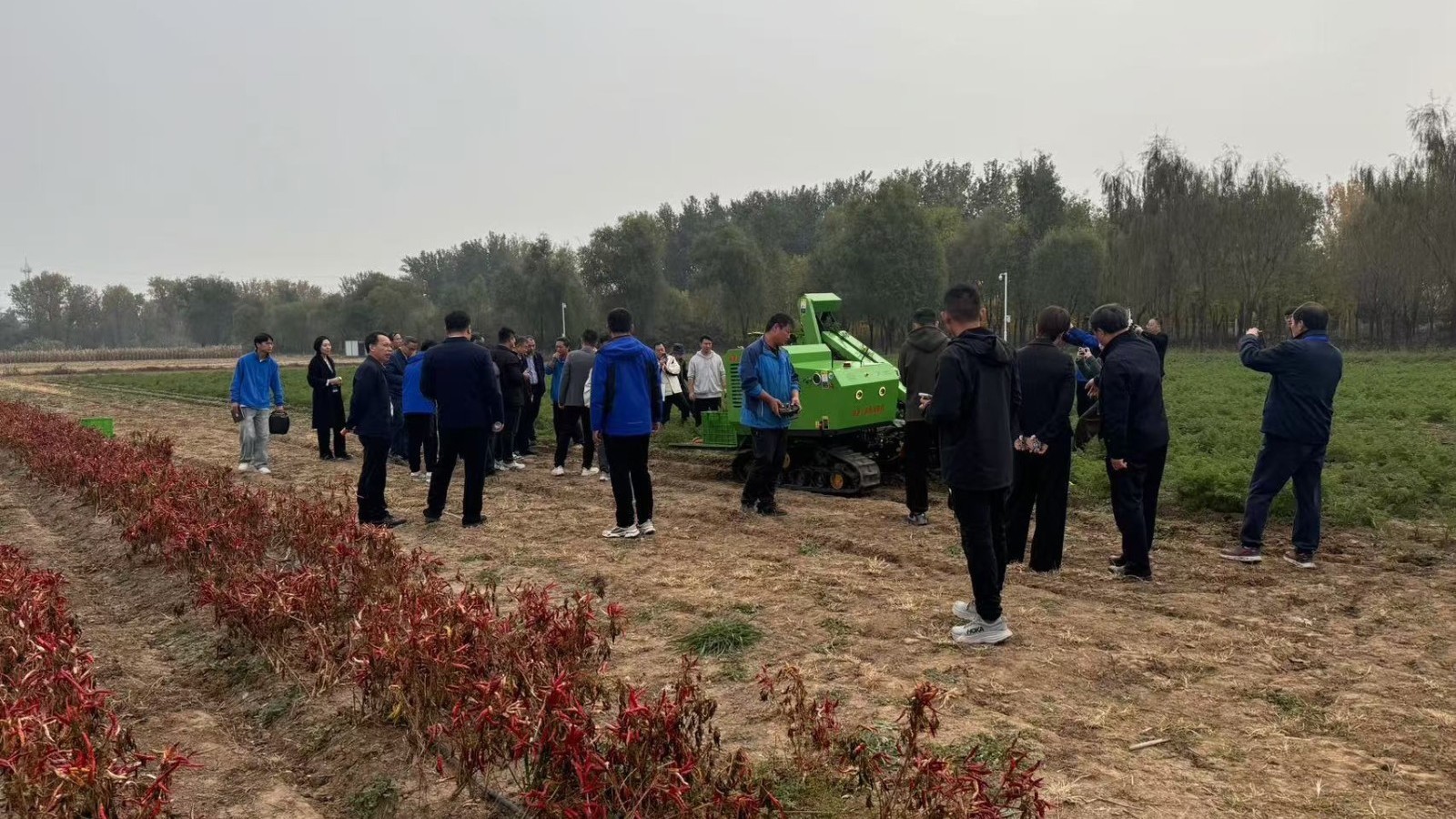 百余种蔬菜产业机械化新设备亮相昌平区