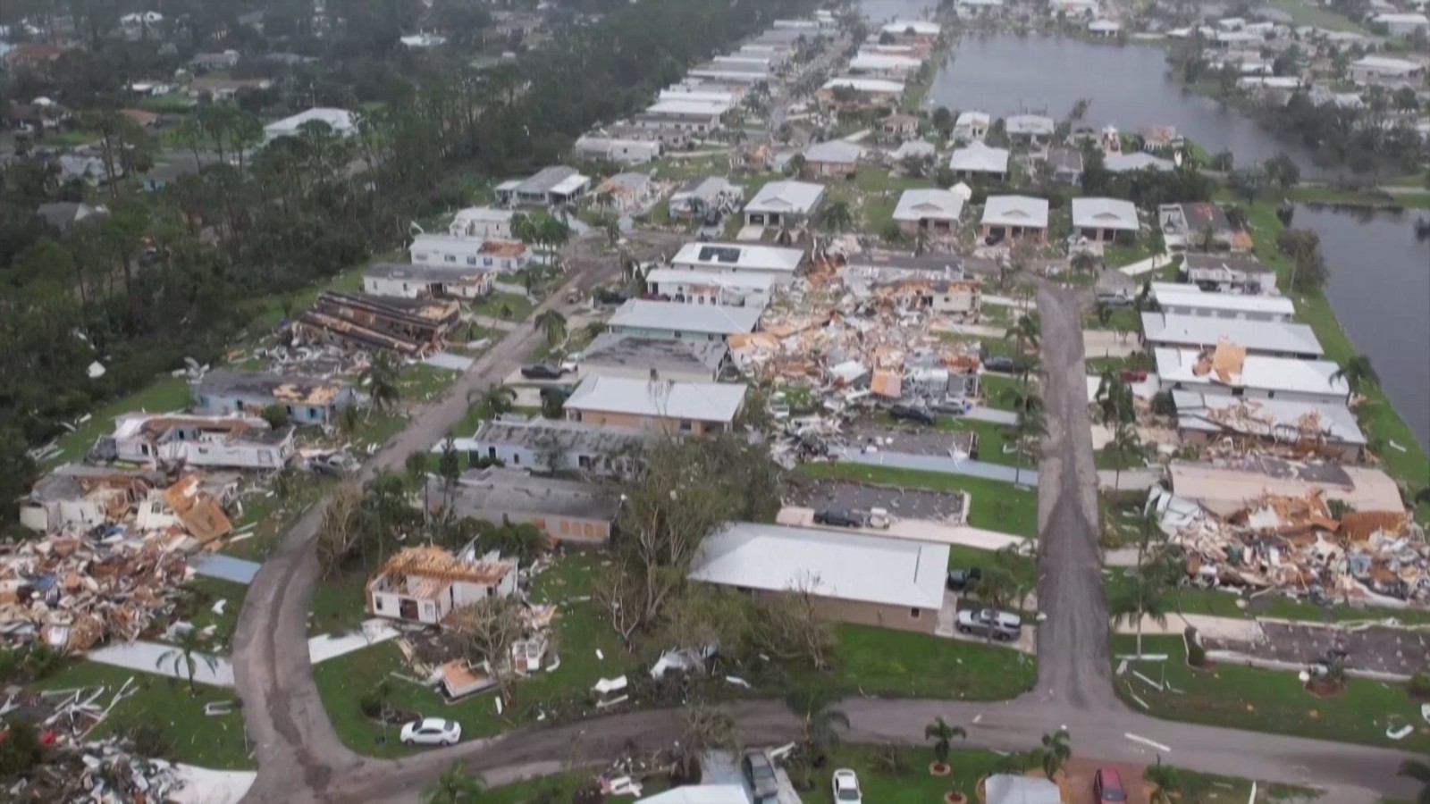 飓风“米尔顿”在美国佛州已造成十余人死亡 飓风“米尔顿”在美国佛州已造成十余人死亡