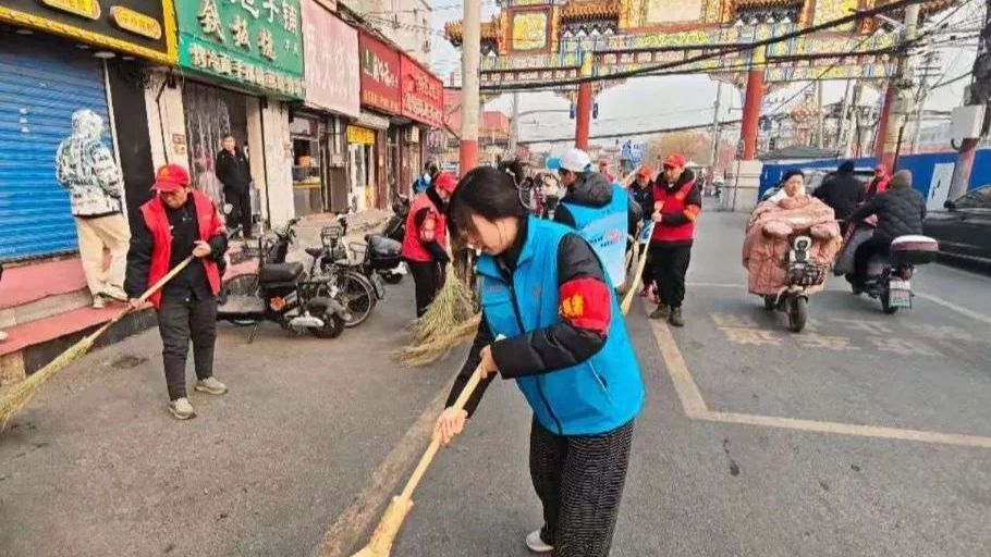 北七家镇：全民大扫除，共筑美丽家园