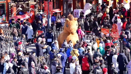 “春风跃马，幸福骉驰”，2026厂甸庙会焕新启幕，四百年“文市”雅韵迎马年新春！