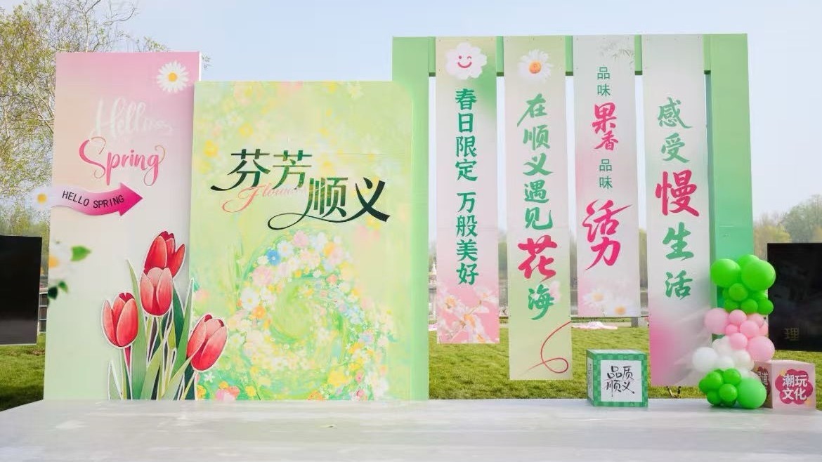 花绽顺义启新程 芬芳满境赴春约