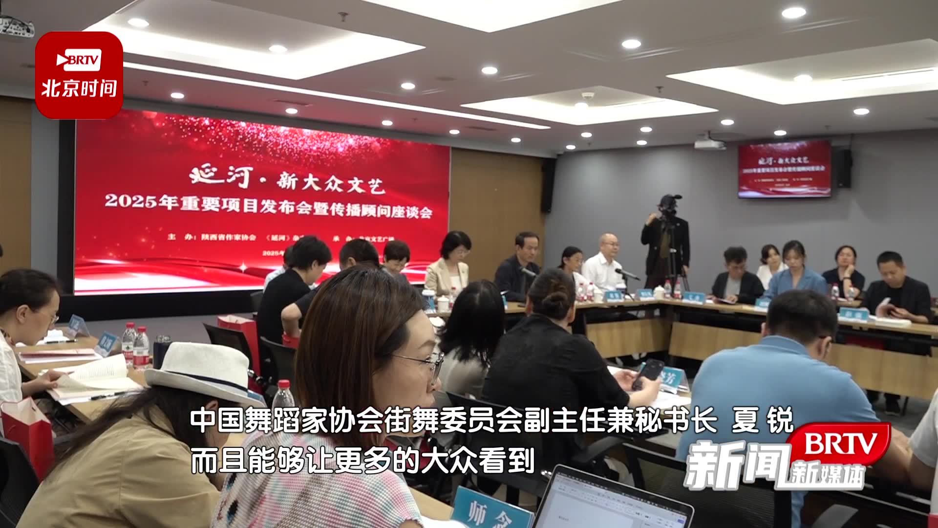 延河·新大众文艺 2025年重要项目发布会暨传播顾问座谈会在京举办