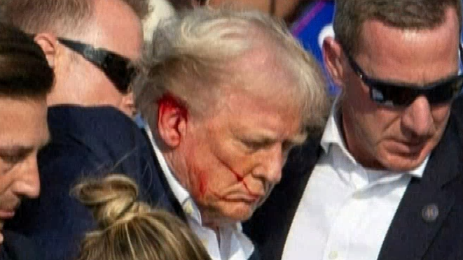 袭击特朗普枪手身份确认 目击者讲述现场过程