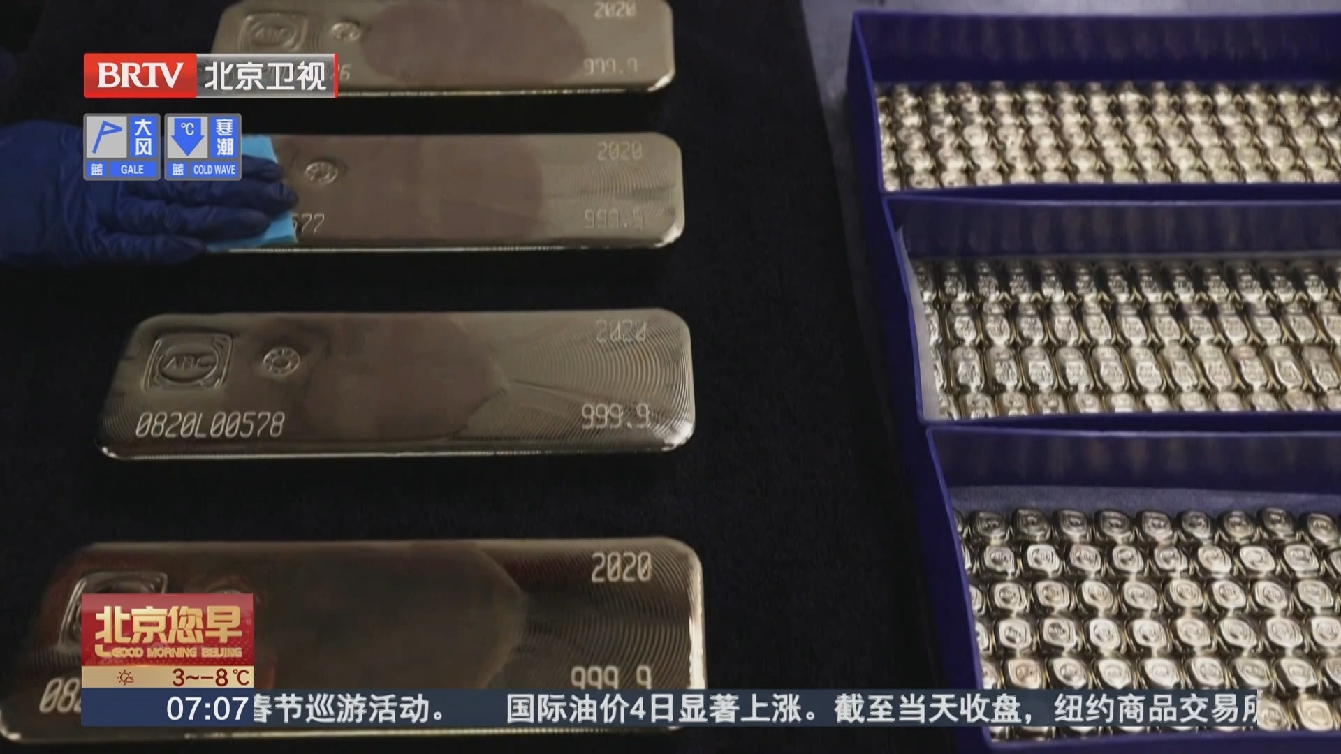 国际金价3日创2009年以来最大单日涨幅