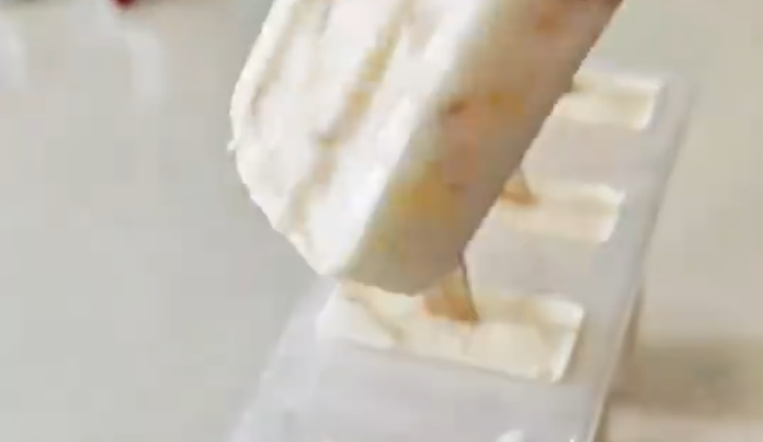 30秒学会原汁原味果香浓郁的荔枝雪糕