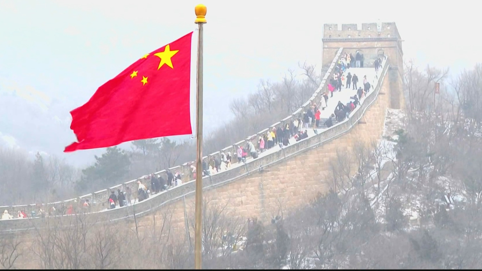故宫北海长城冬奥村潭柘寺雪景 故宫北海长城冬奥村潭柘寺雪景