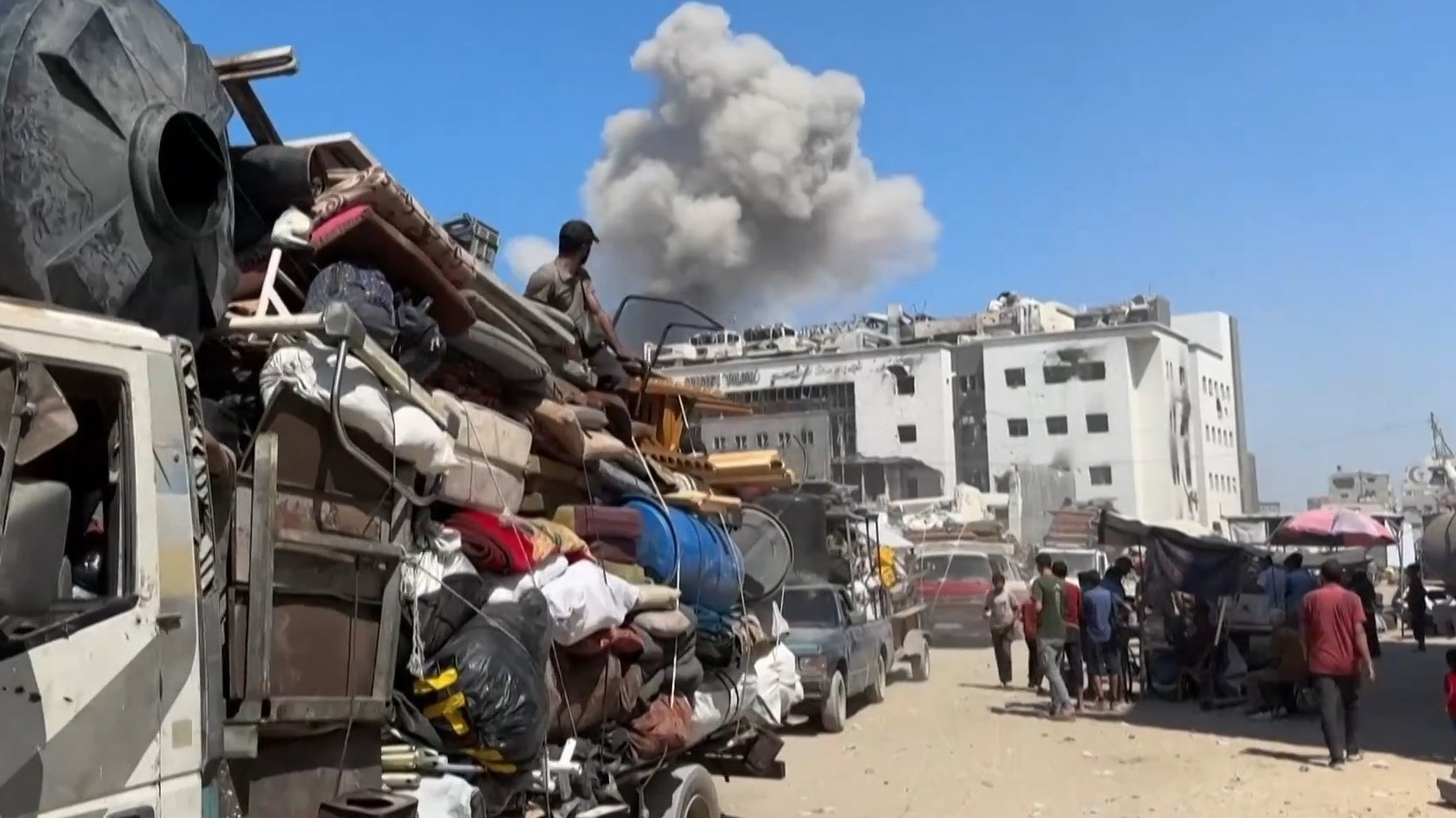 停火决议遭美一票否决 以军推进攻势 加沙民众“逃无可逃” 停火决议遭美一票否决 以军推进攻势 加沙民众“逃无可逃”