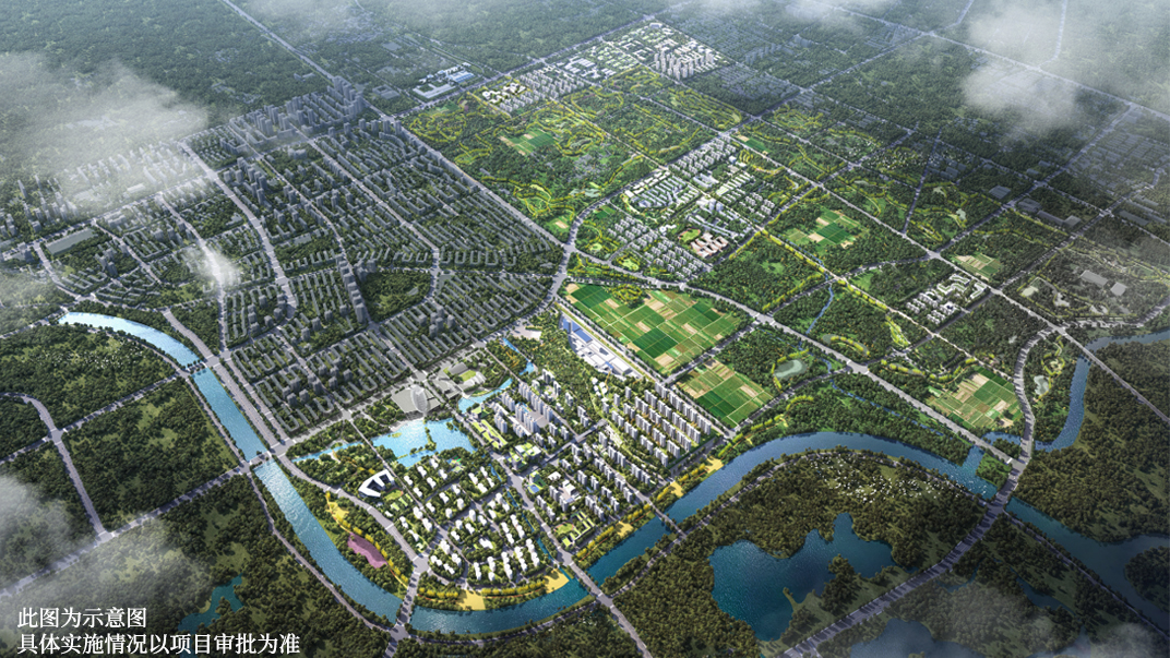 城绿+宜居!北七家南部组团控规获批 城绿+宜居!北七家南部组团控规获批