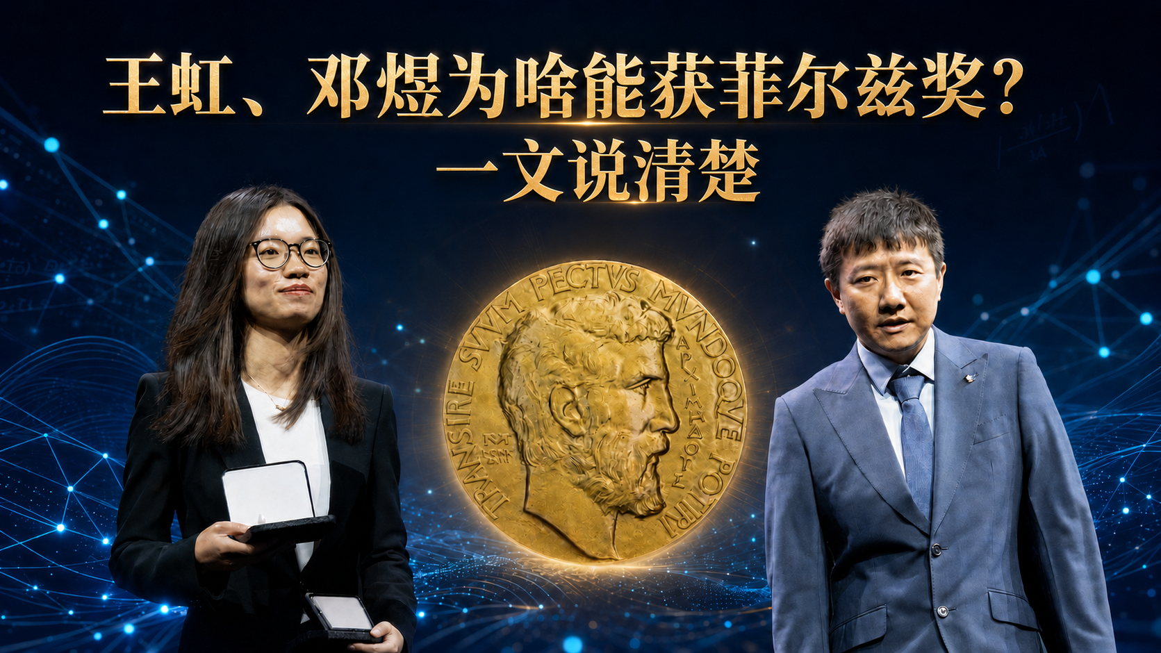 王虹、邓煜为啥能获菲尔兹奖？一文说清楚