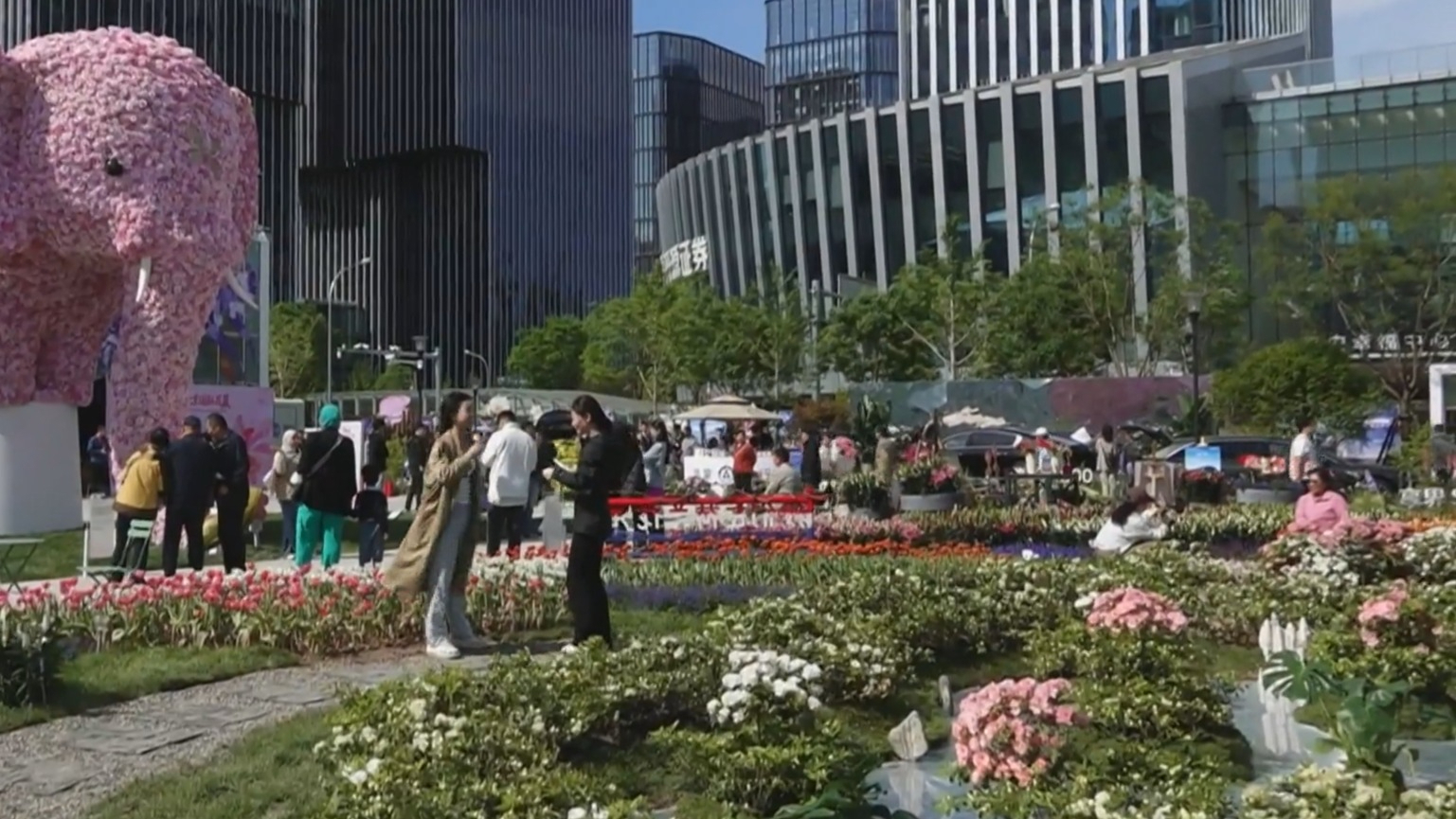 2026北京国际花展开幕 全球超千种珍稀花卉亮相京城
