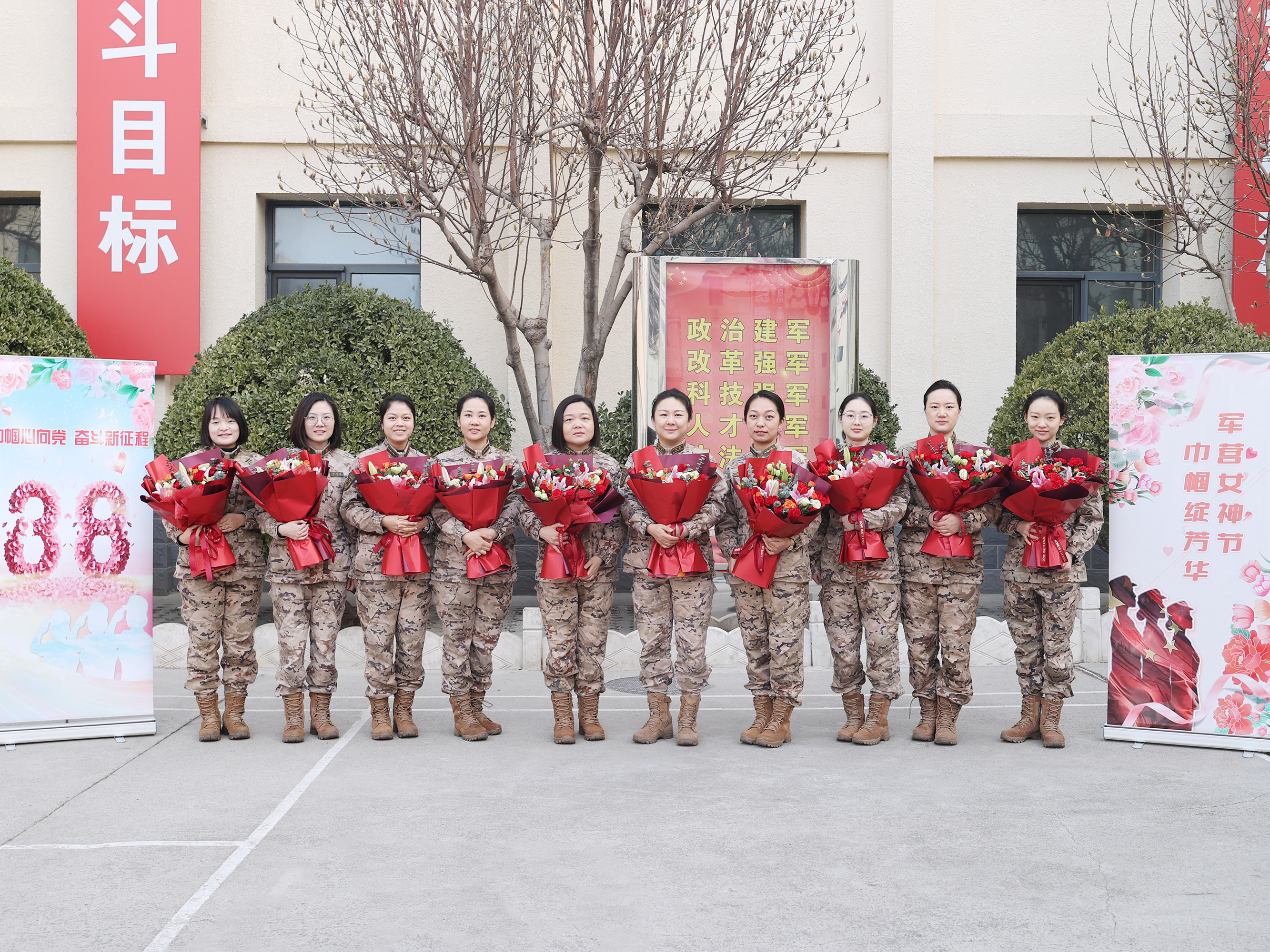 巾帼守岗践初心 致敬军营“她力量”