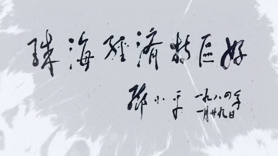 邓小平第一次视察经济特区