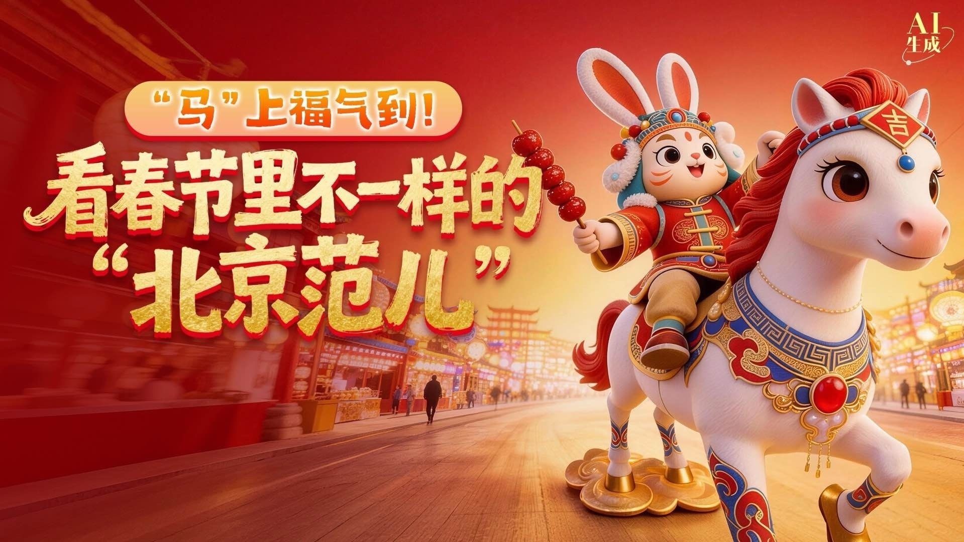 满屏京味儿！AI上浓浓的新春“北京范儿”