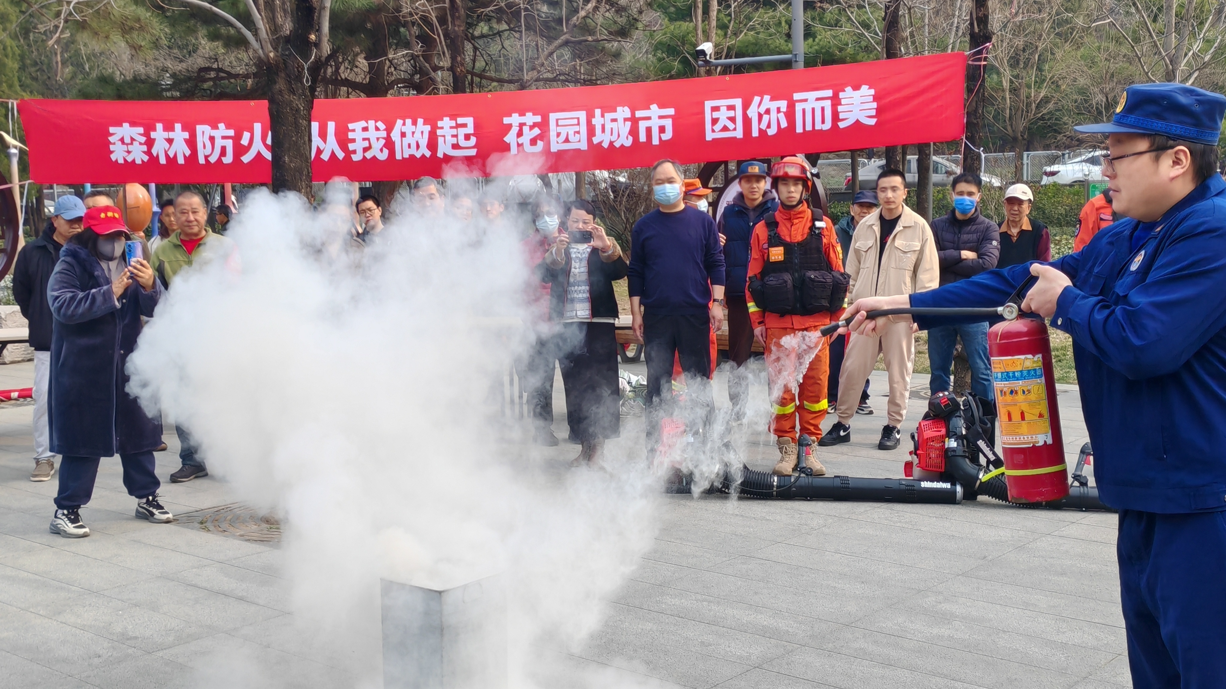 以练筑防护清明 多方联动保平安