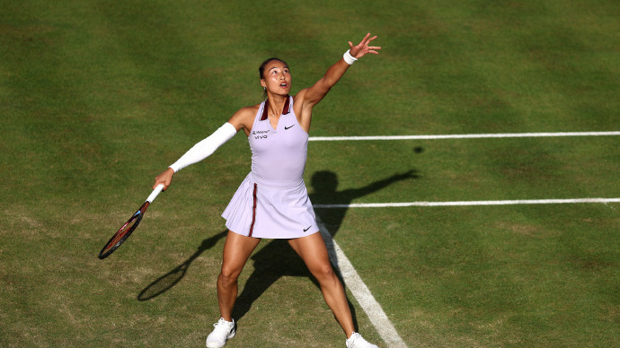 恭喜!WTA500伦敦站 郑钦文草地赛季首秀取得开门红 恭喜!WTA500伦敦站 郑钦文草地赛季首秀取得开门红