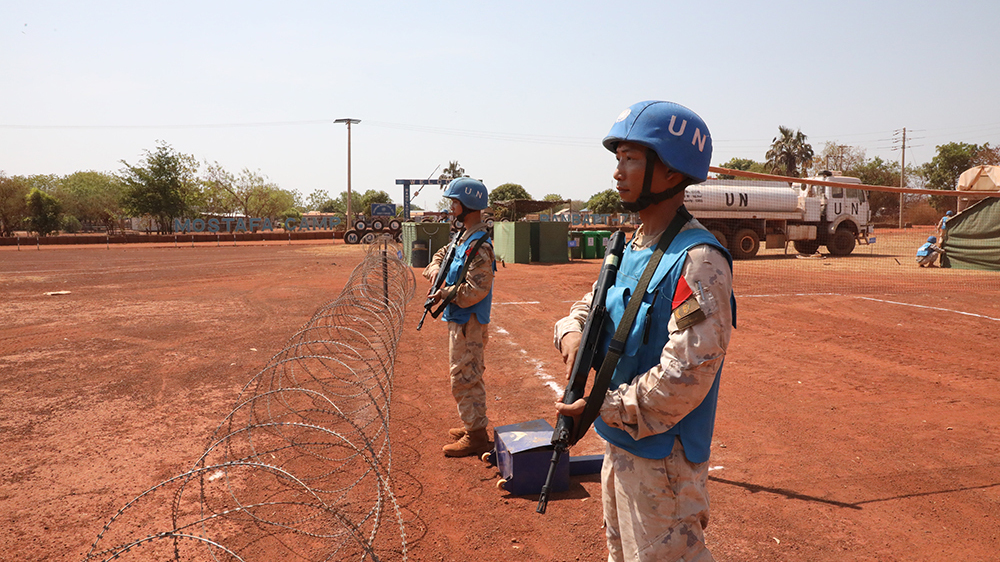 我赴南苏丹(瓦乌)维和部队顺利通过战备能力评估 我赴南苏丹(瓦乌)维和部队顺利通过战备能力评估